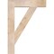 Ekena Millwork Traditional Block Smooth Bracket, Douglas Fir, 3 1/2"W x 20"D x 28"H BKT04X20X28TRA05SDF - alternate 2